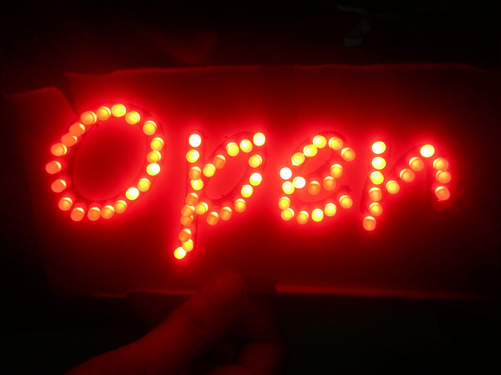 Open & Close LED Board